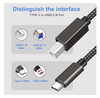 1.5M USB C to USB B Piano, Keyboard, Printer & MIDI Cable – USB 2.0 480Mbps for Android, MacBook Pro/Air, iPad, Yamaha & Casio Digital Piano, DJ Controller, DAC
