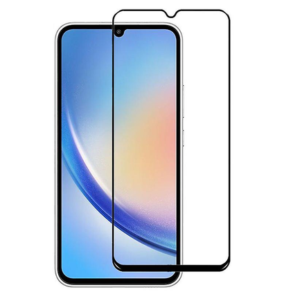 2 x A15 / A24 / A25 5D Samsung Screen Protector tempered glass edge to edge premium