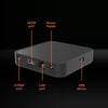 Strong Leap S3 UHD Google TV Box with Chromecast built-in. Android TV OS