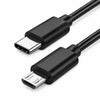 USB C to Micro USB Cable (Micro USB to Type C) - Works with Camera, Camcorder, Keyboard, SAT NAV, Dashcam, Power Bank, Portable Speaker, Mobile, Tablet, eBook reader, Portable Hard Drive and more - 100cm