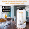STRONG ATRIA AX3000 Mesh Wi-Fi 6 System, Coverage up to 3,600 300m2, Connects 254 Devices, 3 Gigabit Ports Node, 160 MHz Channels, App, 3 Pack