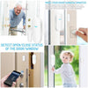 WiFi Door and Window Sensors. Tuya, Smart-life sync and notification app. No Hub Required. Compatible with Alexa, Google Home (2-pack)