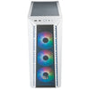 Cooler Master MasterBox 520 Mesh White PC Case – 3 ARGB Fans, USB-C, E-ATX Support, 360mm Radiator Ready, Tempered Glass Side Panel