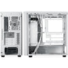 Cooler Master MasterBox 600 White E-ATX PC Case – 4 ARGB Fans, USB-C, Back-Connect Ready, 420mm Radiator Support, Tempered Glass
