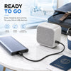 USB C to Micro USB Cable (Micro USB to Type C) - Works with Camera, Camcorder, Keyboard, SAT NAV, Dashcam, Power Bank, Portable Speaker, Mobile, Tablet, eBook reader, Portable Hard Drive and more - 100cm