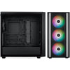 Cooler Master MasterBox 600 E-ATX Case – 4 ARGB Fans, Back-Connect Ready, 420mm Radiator, USB-C, Tempered Glass