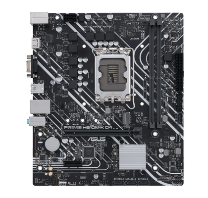 ASUS PRIME H610M-K D4 micro ATX LGA1700 Intel H610 DDR4 motherboard with Gigabit Ethernet