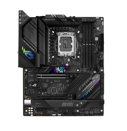 ASUS ROG STRIX B760-F GAMING WIFI ATX motherboard with Intel B760, LGA1700, DDR5, PCIe 5.0, Wi-Fi 6E and 2.5GbE