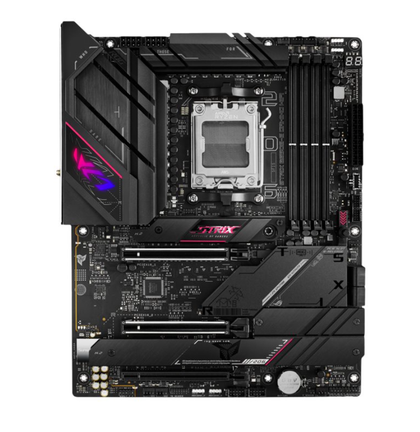 ASUS ROG Strix B650E-E Gaming WiFi ATX AM5 motherboard with AMD B650, DDR5, PCIe 5.0 and Wi-Fi 6