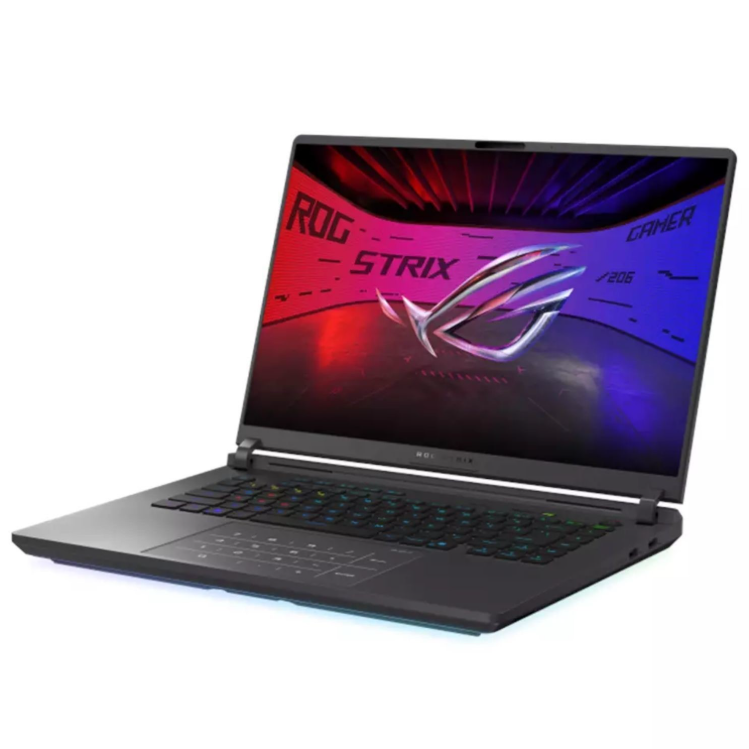 ASUS ROG Strix G16, Intel Core Ultra 9, RTX 5080, 32 GB RAM, 2TB SSD, 16" 240Hz, Win 11 Home