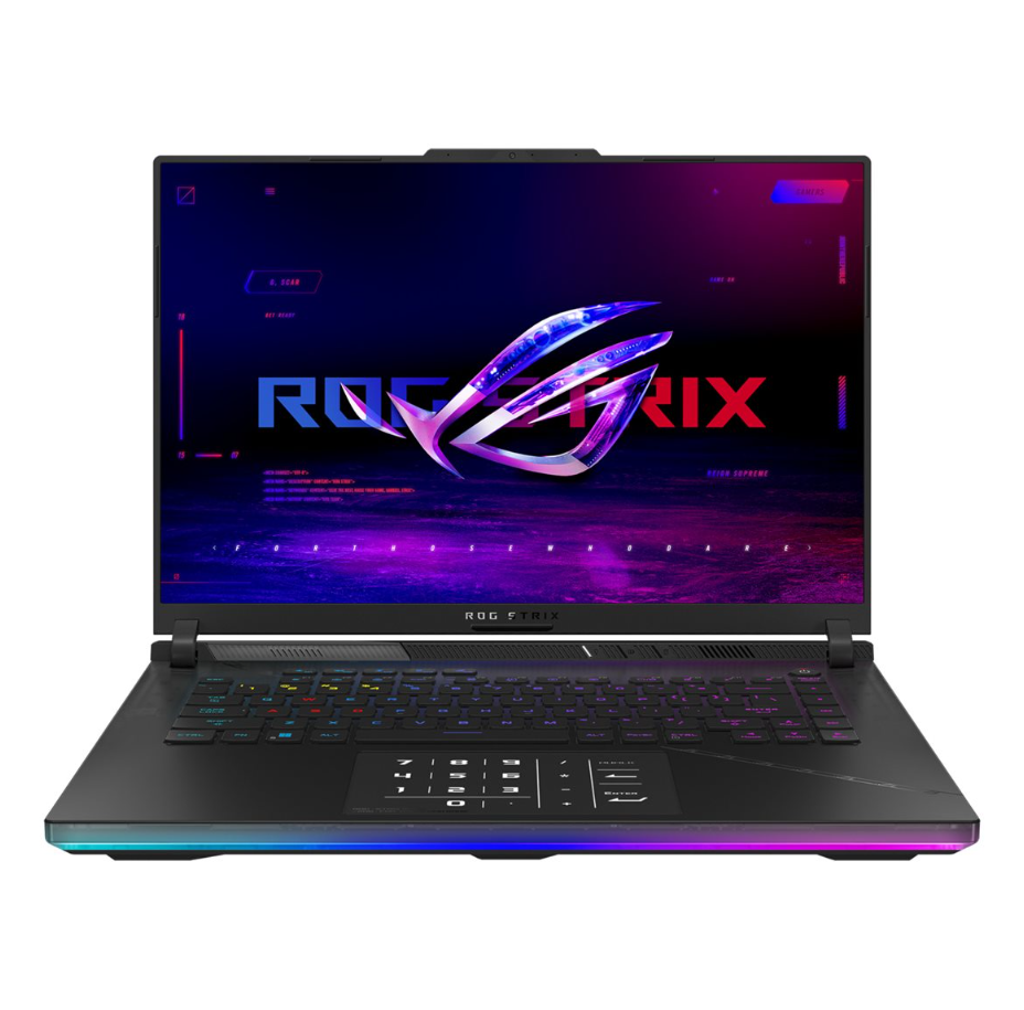 ASUS ROG Strix SCAR 16, Intel Core Ultra 9, RTX 5090, 64 GB RAM, 2 TB SSD, 16" 240Hz, Win 11 Home