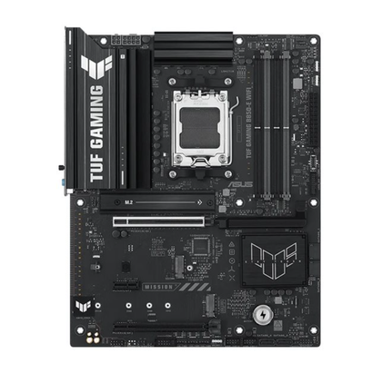 ASUS TUF GAMING B850-E WIFI ATX AM5 motherboard with AMD B850, DDR5, Wi-Fi 6E and 2.5GbE