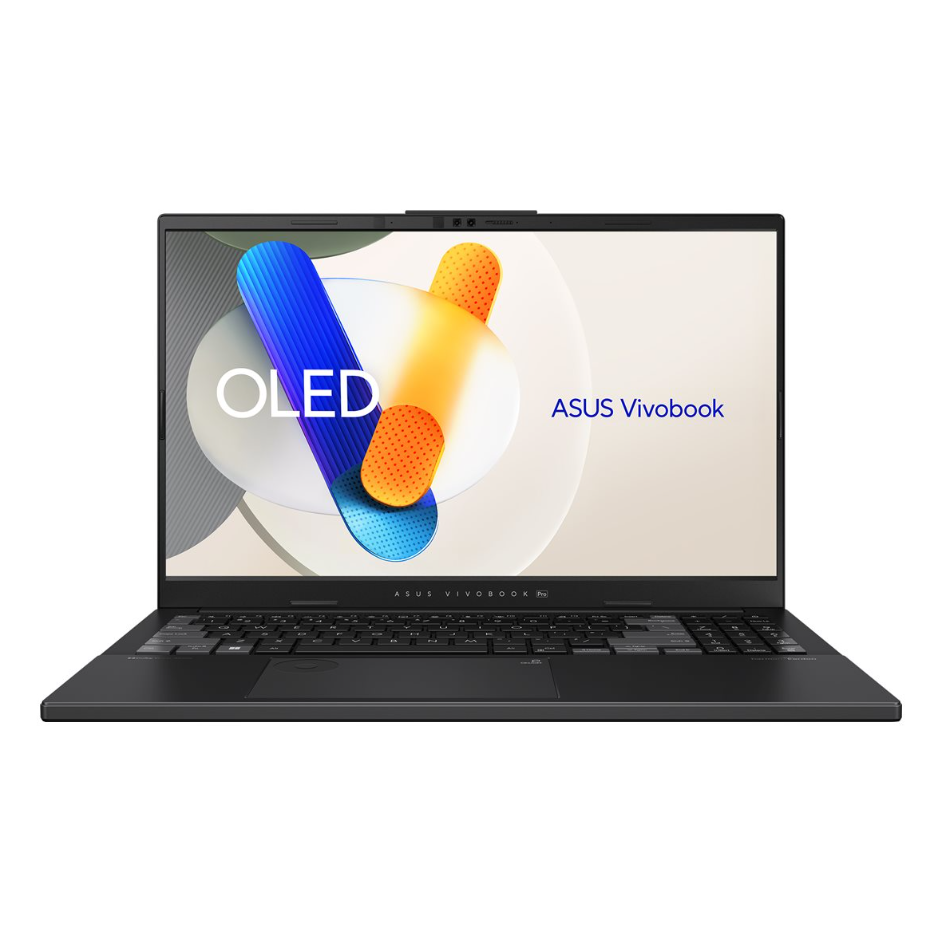 ASUS VivoBook Pro 15 OLED, Intel Core Ultra 9, 185H, up to 5.1 GHz, Win 11 Home, GeForce RTX 4060, 16 GB RAM, 1 TB SSD, 15.6"