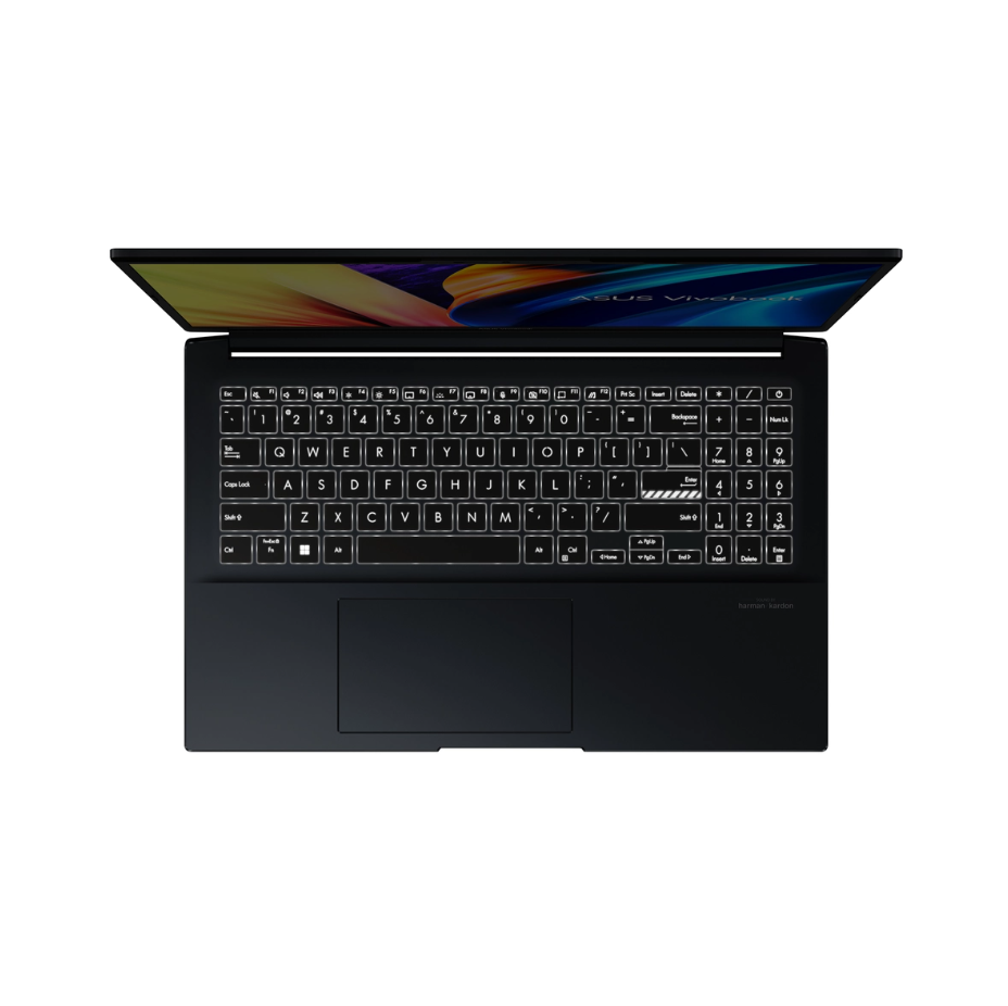 ASUS VivoBook Pro 15, 180 degree hinge design, AMD Ryzen 9, 7940HS, upto 5.2 GHz, Win 11 Home, GeForce RTX 4060, 16 GB RAM, 512 GB SSD