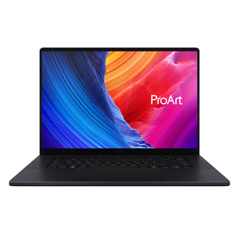 ASUS ProArt P16 OLED, AMD Ryzen AI 9 HX 370, 5.1 GHz, Win 11 Home, GeForce RTX 5070 Ti, 32 GB RAM, 2 TB SSD NVMe, 16" OLED touchscreen