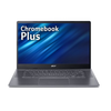 Acer Chromebook Plus 515.  15.6". Intel I3 4.4 GHz CPU. 8GB RAM. 256 GB SSD. WiFi. Bluetooth. UHD Graphics. Steel grey. Chrome OS.