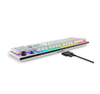 Alienware Tri-Mode AW920K Wireless Mechanical Gaming Keyboard CHERRY MX Red RGB Bluetooth 5.1 2.4GHz USB QWERTY US Lunar Light