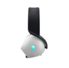 Alienware Tri-Mode Wireless Gaming Headset AW725H - headset with 3.5 mm jack. Lunar Light