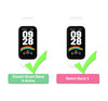 White Replacement Strap for Xiaomi Smart Band 9 Active / Redmi Band 3
