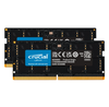 Crucial, DDR5, 128GB (2x64), Computer RAM Memory, SO-DIMM 260 pin, 5600 MT/s, 2800 MHz, PC5-44800, CL46, 1.1 V