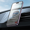 H72 Crown Magnetic Car Phone Holder 360° Rotating Air Vent Mount for 4.5–7" Smartphones Strong N35 Magnets.