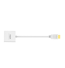 HDMI to VGA  15cm Adapter. Male to Female. Professional installation-grade. White. VISION