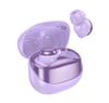 HOCO EW200 Elegant Wireless Bluetooth 5.4 Earbuds – Purple, Touch Control, LED Display, Sleep-Friendly Design.