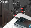 Hoco 3.5mm to 2 RCA Cable: Premium audio clarity, 1.5m length, gold-plated connectors, versatile compatibility. UPA28