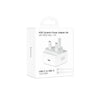 Hoco C161B PD40W USB-C Fast Charger Set with USB-C Cable – Ireland / UK Plug – Power Delivery Wall Charger – White