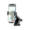 Hoco CA104 Car Phone Holder Telescopic Suction Mount 360° Gravity Clamp 4.7-7" Black