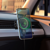 Hoco CA85 15W MagSafe Magnetic Wireless Fast Charging Car Phone Holder Black