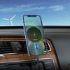 Hoco CA91 Magic MagSafe Car Vent Wireless Charger 15W Fast Charging Magnetic Phone Holder for iPhone, Pixel 10 & Android w/ MagSafe Case – Grey