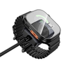 Hoco CW66 2-in-1 100W USB-C Phone Laptop & Apple Watch Charging Cable 1.2m Black