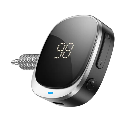 Hoco E80 Wireless Bluetooth AUX Receiver. Car Audio with Seamless Streaming and Hands-Free Calls.