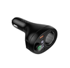 Hoco E88 35w Dual Usb-C Car Phone Charger With Bluetooth 5.4 Fm Transmitter & 12v Power Socket - Black