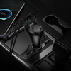 Hoco E88 35w Dual Usb-C Car Phone Charger With Bluetooth 5.4 Fm Transmitter & 12v Power Socket - Black