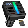 Hoco E89 Libre Bluetooth FM Transmitter Car Charger 45W USB-C PD Dual Port Hands-Free Calling