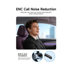 Hoco E90 Liya ENC Noise Cancelling Bluetooth 6.0 Headset 23H Black