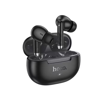 Hoco EQ24 Estrella Pro Wireless Bluetooth Earbuds with Mic – Midnight Black.
