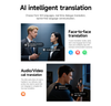 Hoco EQ27 Fun ANC+ENC Smart AI Translation TWS Headset – Metal Gray