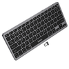 Hoco GM32 Wisdom Ultra Slim Wireless Keyboard Black – Dual-Mode Bluetooth 5.0 & 2.4GHz USB, 78 Keys for MacBook, Laptop & PC