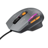 Hoco GM52 Reddy RGB Wired Gaming Mouse 12800 DPI 1000Hz 6-Button USB Black & Gray