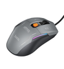 Hoco GM52 Reddy RGB Wired Gaming Mouse 12800 DPI 1000Hz 6-Button USB Black & Gray