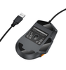 Hoco GM52 Reddy RGB Wired Gaming Mouse 12800 DPI 1000Hz 6-Button USB Black & Gray