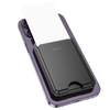Hoco GT3 Idol Multifunctional Magnetic Card Holder Black MagSafe Wallet And Foldable Stand