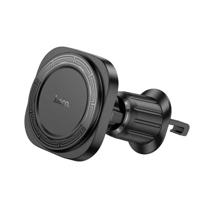 Hoco H28 Rainbow Ring MagSafe Magnetic Air Vent Lock Car Holder Black