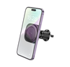 Hoco H28 Rainbow Ring MagSafe Magnetic Air Vent Lock Car Holder Black