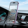 Hoco H28 Rainbow Ring MagSafe Magnetic Air Vent Lock Car Holder Black