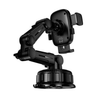 Hoco H89 Crown Large Suction Cup Car Phone Holder 4.5-7 Inch Black Metal Gray