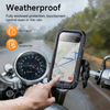 Hoco H95 Bendito IPX4 Waterproof Bicycle Motorcycle Phone Holder 4.5-7.0 Inch Black